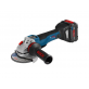 BOSCH GWS 18V-10 PSC kampinis šlifuoklis SOLO L-Boxx